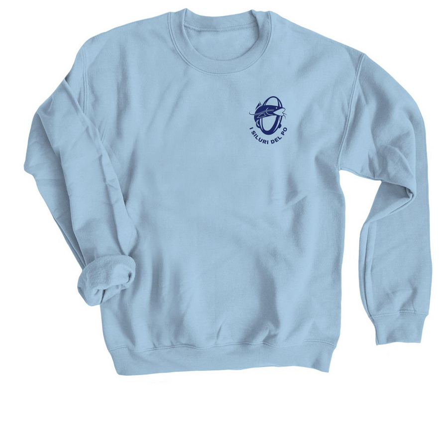 Siluri blu, a Light Blue Crewneck Sweatshirt