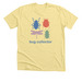 bug collector - blue, a Heather Yellow Gold Premium Unisex Tee