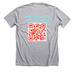HAVOC RUNDOWN TEE, a Athletic Heather Premium Unisex Tee (back-view)