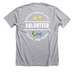 HBGRR Volunteer, a Athletic Heather Premium Unisex Tee (back-view)