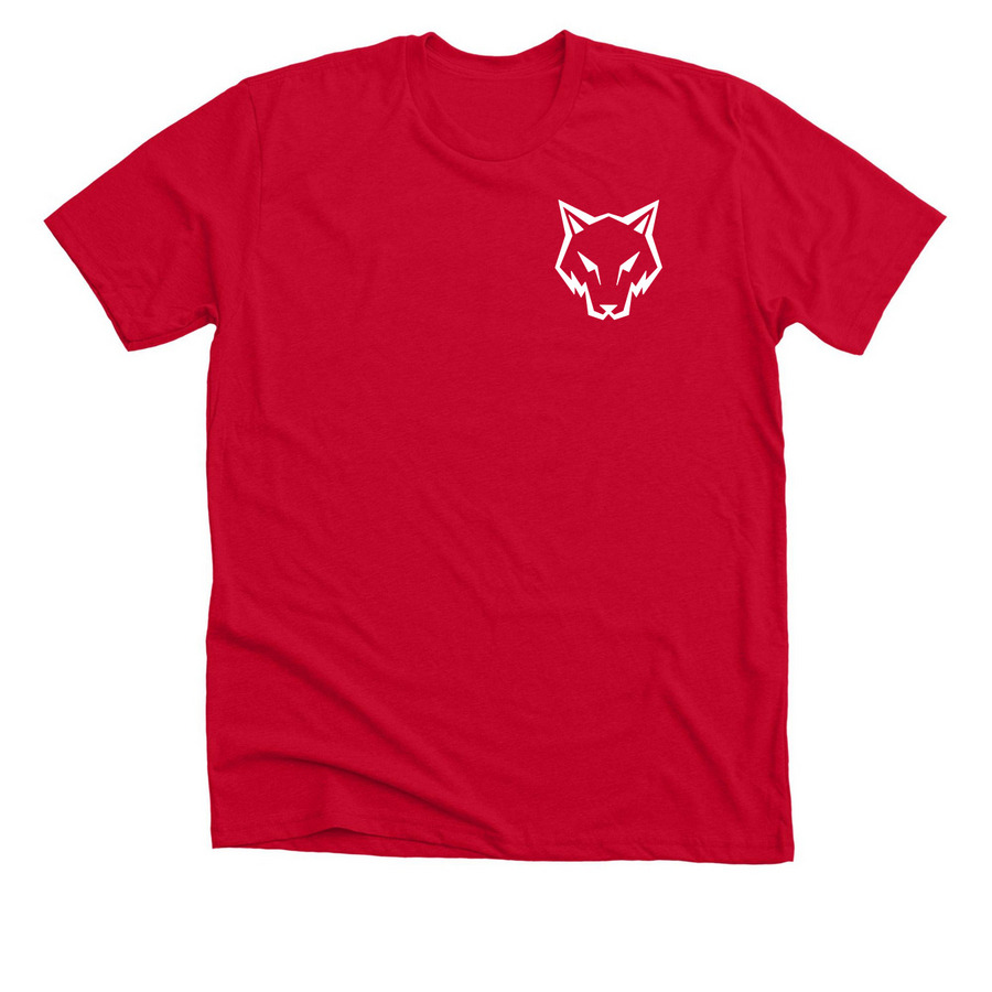 Charlie Co. FRG RED, a Solid Red Blend Premium Unisex Tee