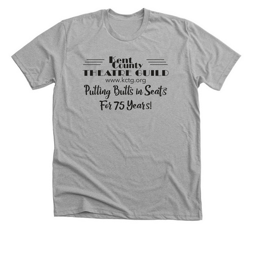 The Kent County Theatre Guild, a Athletic Heather Premium Unisex Tee