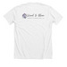 the future is inclusive, a Solid White Blend Premium Unisex Tee (back-view)
