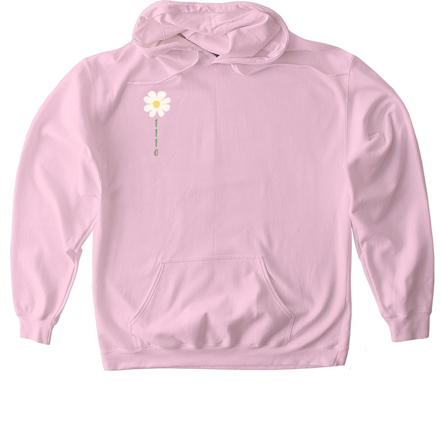 All We Need Is Dafna Hoodie, a Light Pink Gildan Softstyle Pullover Hoodie