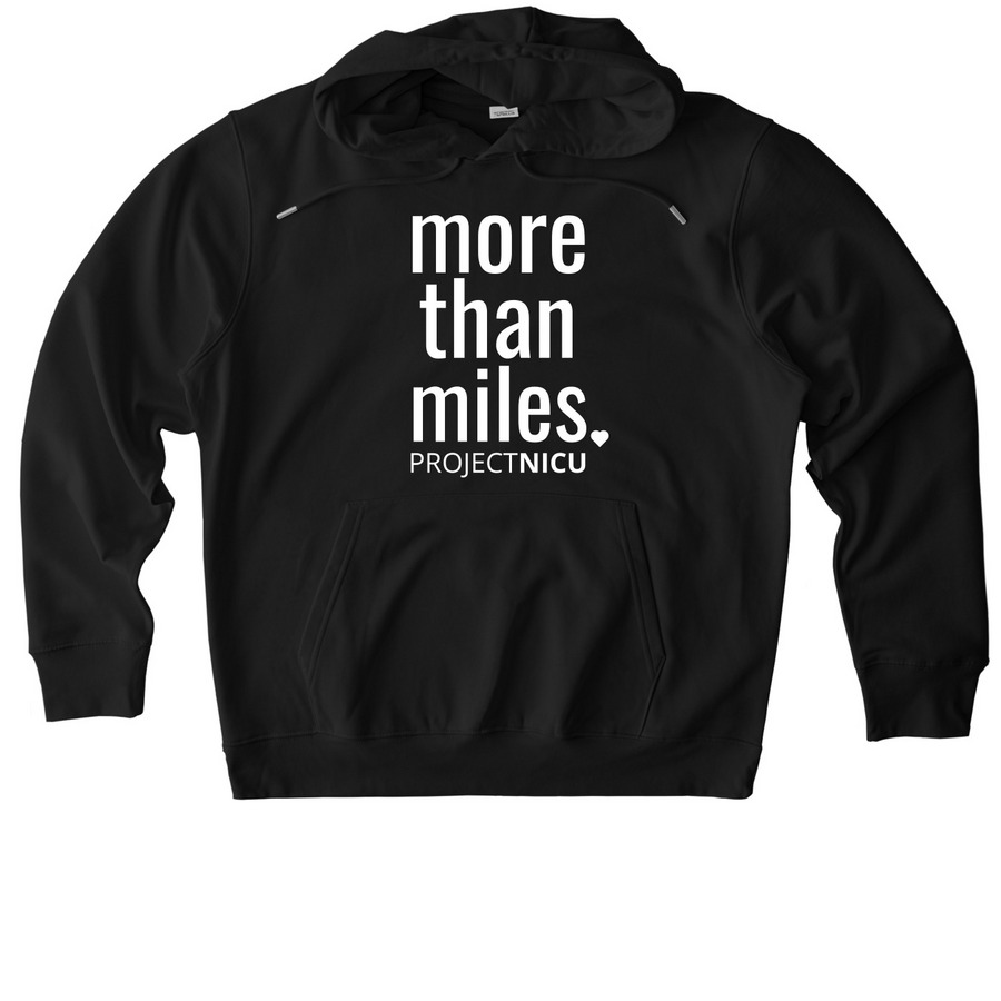 Project NICU Run Club, a Black Stanley/Stella Unisex Cruiser 2.0 Pullover Hoodie