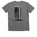 PURPLE UP!, a Deep Heather Premium V-Neck Tee (back-view)