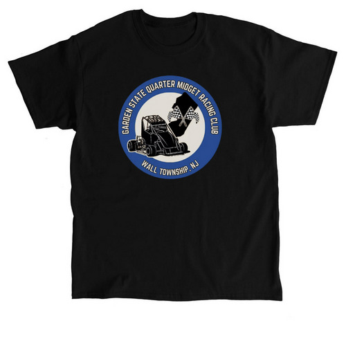 Blue Logo, a Black Classic Unisex Tee