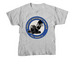 Blue Logo, a Sport Grey Youth Unisex Tee