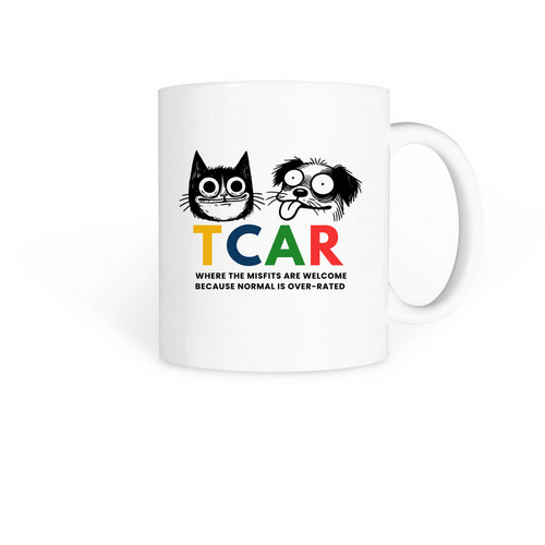 TCAR - Mug, a White Coffee Mug