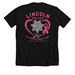 Lincoln POA - Breast Cancer Awareness, a Solid Black Blend Premium Unisex Tee (back-view)