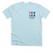 Democracy Defender, a Heather Ice Blue Premium Unisex Tee