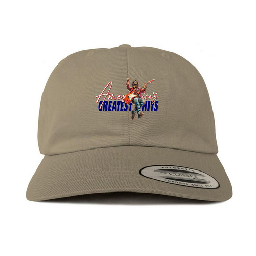 Jake Baseball Cap, a Khaki Printed Classic Baseball Cap