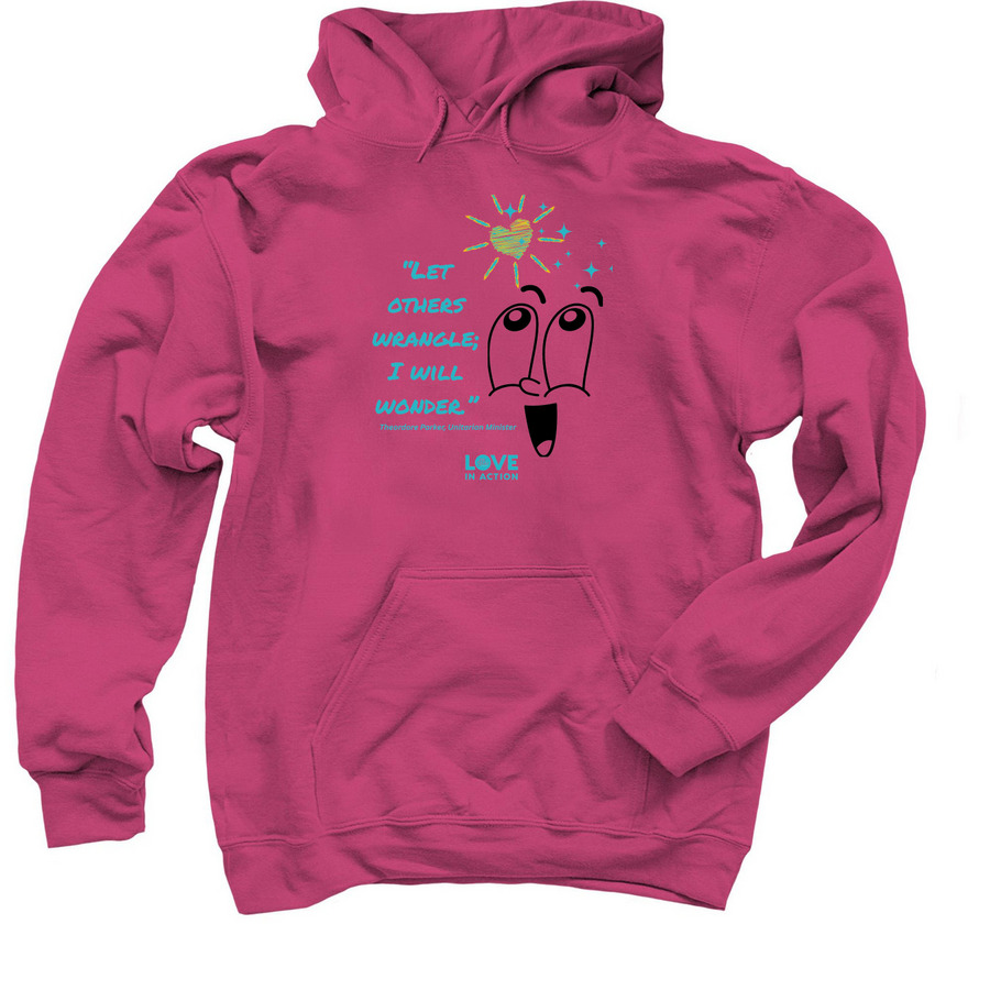 Quotes - Parker Tee, a Heliconia Pullover Hoodie