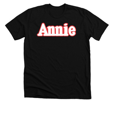 TW Annie Cast & Crew Shirt, a Solid Black Blend Premium Unisex Tee