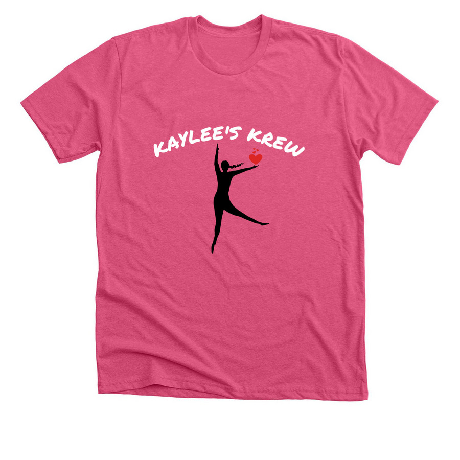 Kaylee's Krew, a Heather Charity Pink Premium Unisex Tee