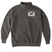 NATURALIST Classic Pocket Logo GrayWhale Back, a Pepper Comfort Colors Quarter Zip Pullover
