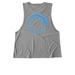 Lake BJJ Storefront, a Aluminum Grey Allmade Eco Triblend Women?s Muscle Tank (back-view)