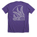 Sunflower Star Laboratory&nbsp;, a Heather Team Purple Premium Unisex Tee (back-view)