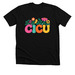 Groovy CICU Shirts!, a Solid Black Blend Premium Unisex Tee
