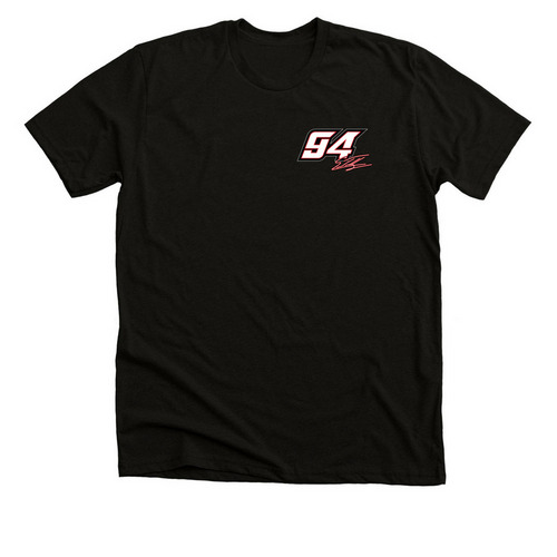 Evan Taddy #94 Tee, a Black Heather Premium Unisex Tee