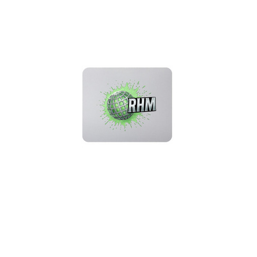 "R.H.M Mouse Pad", a White Full Color Mouse Pad
