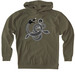 The Lady of the Lake, a Army Heavyweight Pullover Hoodie