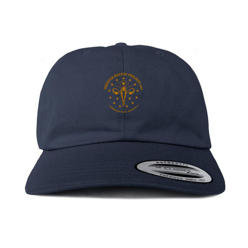 Reproductive justice for all. No Cap., a Navy Printed Classic Baseball Cap