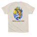 Protect Native Trout - Back Design, a Dust Premium Cotton Tee (back-view)