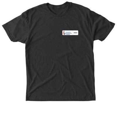 Utah CEC, a Vintage Black Triblend Unisex Tee