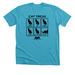 Cat Tricks, a Heather Aqua Premium Unisex Tee