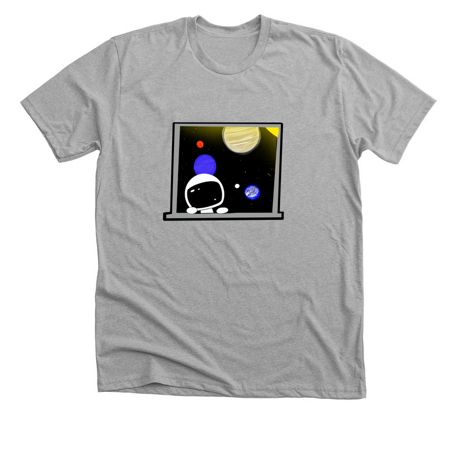 Peekaboo, a Athletic Heather Premium Unisex Tee