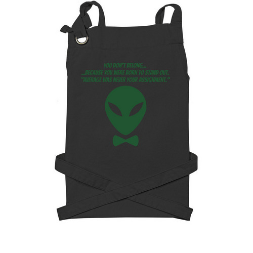Lets cook&nbsp;, a Black Cotton Canvas Pocket Apron
