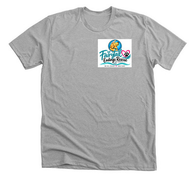A Shirt For A Cause, a Athletic Heather Premium Unisex Tee