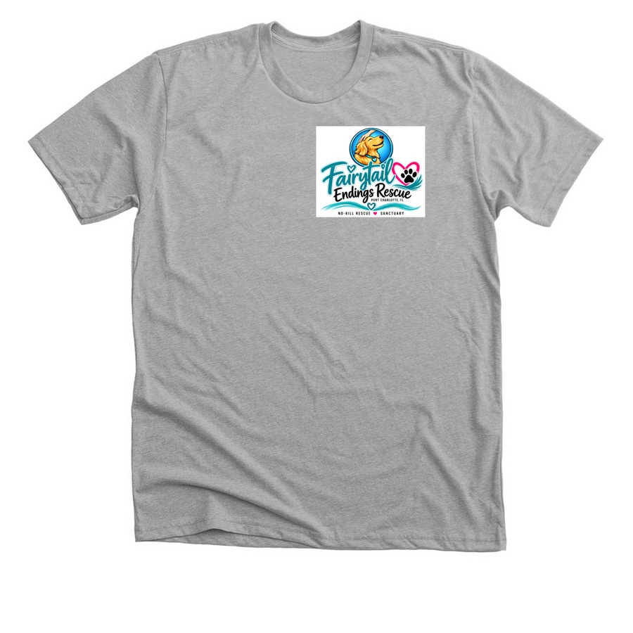 A Shirt For A Cause, a Athletic Heather Premium Unisex Tee