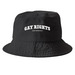 Gay Rights And Wrongs Hat, a Black