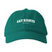Gay Rights And Wrongs Hat, a Emerald Forest Printed Eco Baseball Cap
