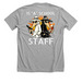 IS A SCHOOL STAFF, a Athletic Heather Premium Unisex Tee (back-view)