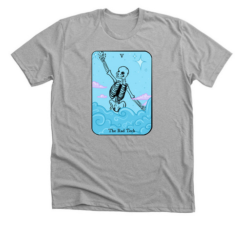 Rad Tech Design, a Athletic Heather Premium Unisex Tee