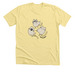 Spooky Collection: Spooky Cats, a Heather Yellow Gold Premium Unisex Tee