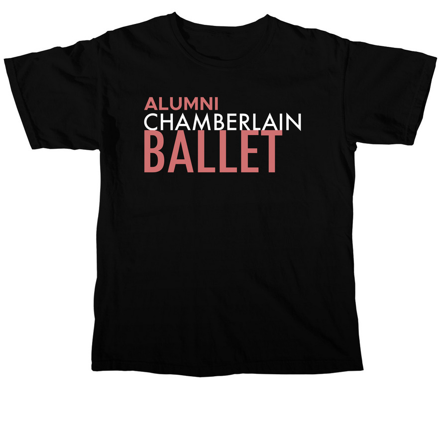 Alumni Logo Tees (Adult), a Black Comfort Colors Unisex Tee