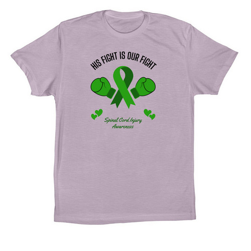#STANDFORSETH, a Light Violet Premium Cotton Tee