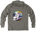 AWHL SWAG, a Driftwood Grey Allmade Organic Cotton Mineral Dye Hoodie Tee