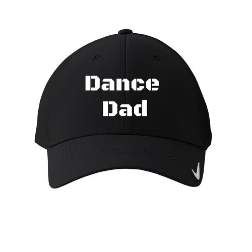 Dance Dad Hat, a Black Printed Nike Dri-FIT Legacy Performance Cap