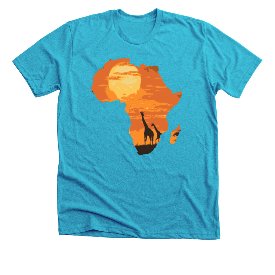 Sunset Safari Africa Shirt Bonfire