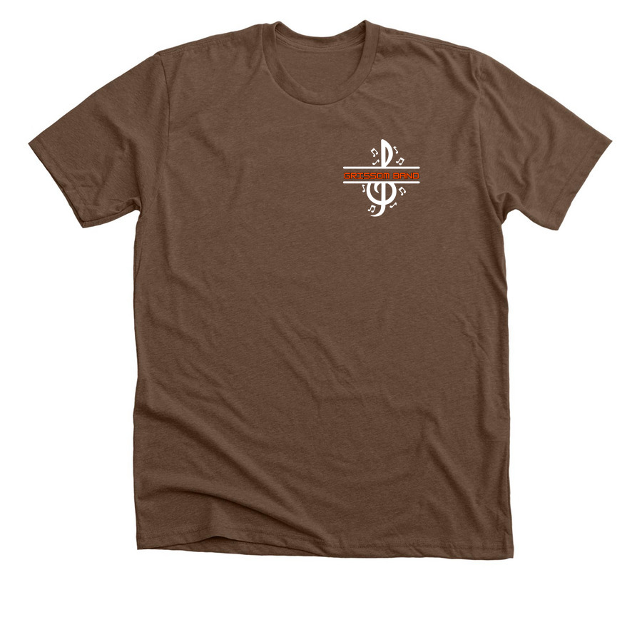 Grissom Band Mom, a Heather Brown Premium Unisex Tee