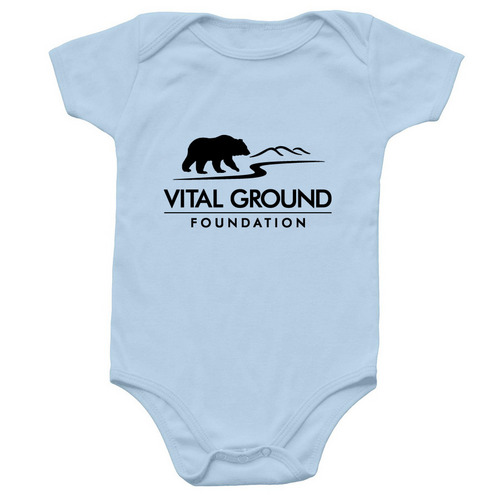 Baby Onesie, a Light Blue Infant Onesie