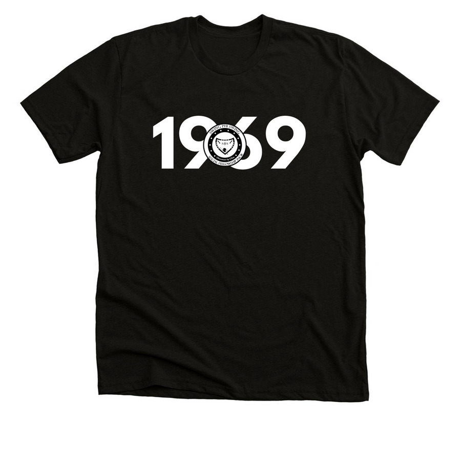 1969, a Solid Black Blend Premium Unisex Tee