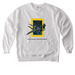 PLCI IX10 Nature, a White Comfort Colors Crewneck Sweatshirt