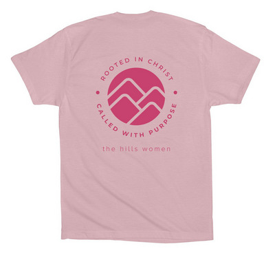 The Hills Women Tee ? Beloved, a Pink Premium Cotton Tee