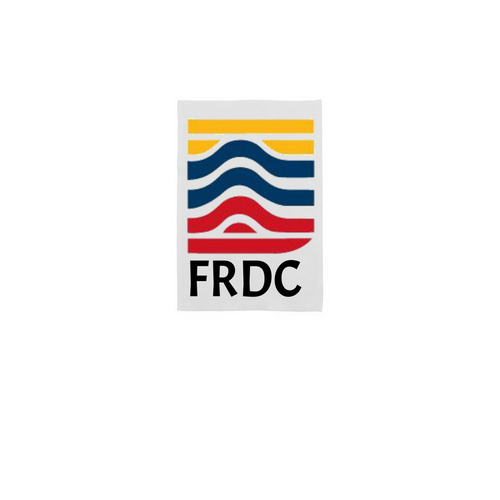 FRDC Garden Flag, a White 12" x 18" Yard Flag